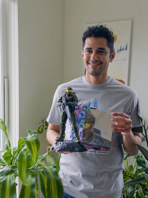 Gabriel Reis e Silva, Senior Technical Designer at Halo Studios.